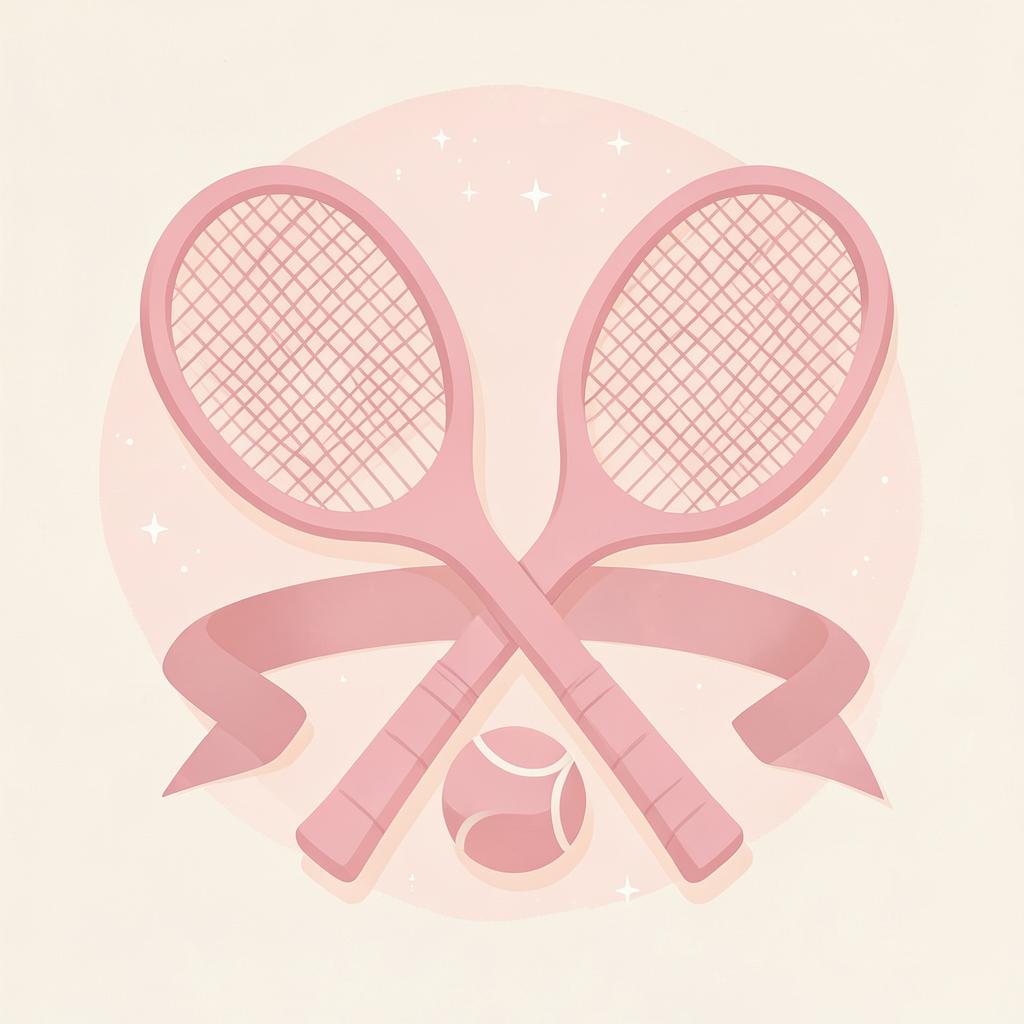 Tournoi de tennis en double aux couleurs d’Octobre Rose