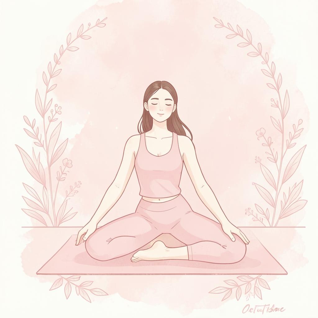 Cours de Yoga bien-être aux couleurs d'Octobre Rose